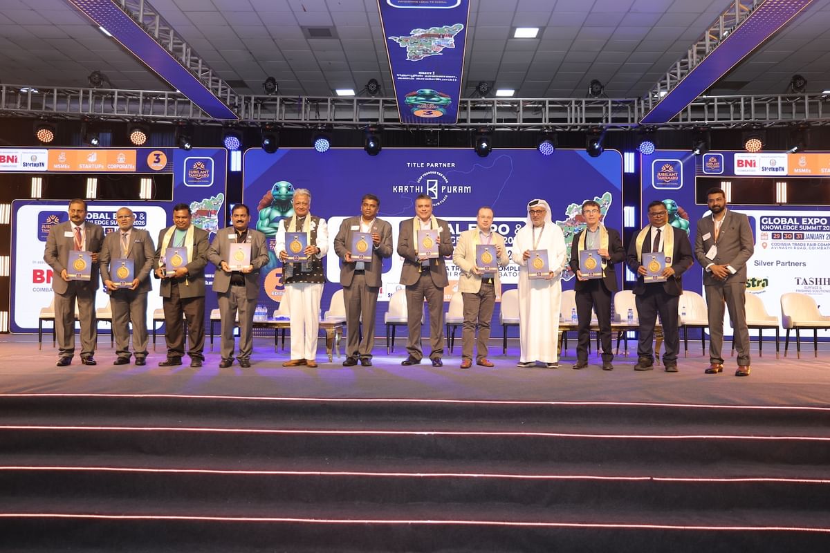 Sharjah Airport International Free Zone Authority takes part in Tamil Nadu Expo in India, seeking to attract global investments