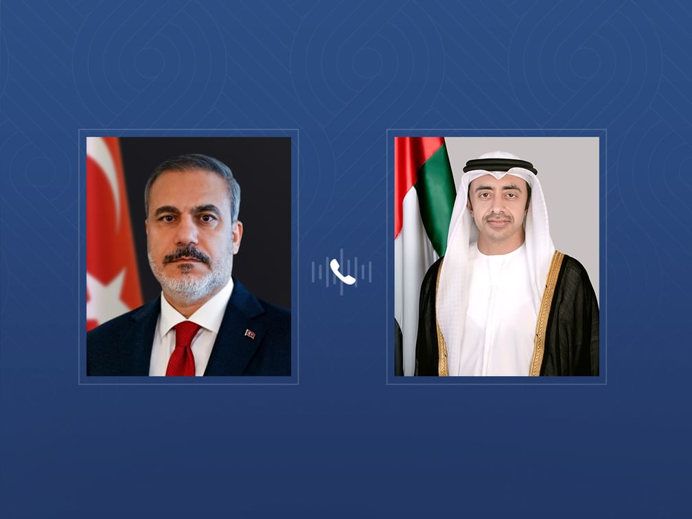 Abdullah bin Zayed offers condolences to Türkiye FM over helicopter crew martyrdom
