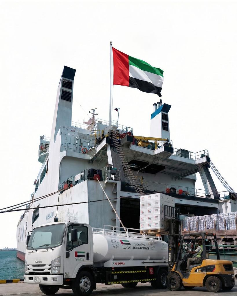 Preparations begin for Umm Al Emarat humanitarian vessel