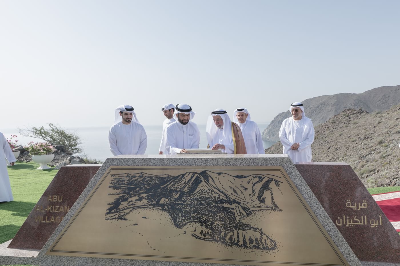 Sharjah Ruler lays foundation stone for Abu Al-Kizan Village