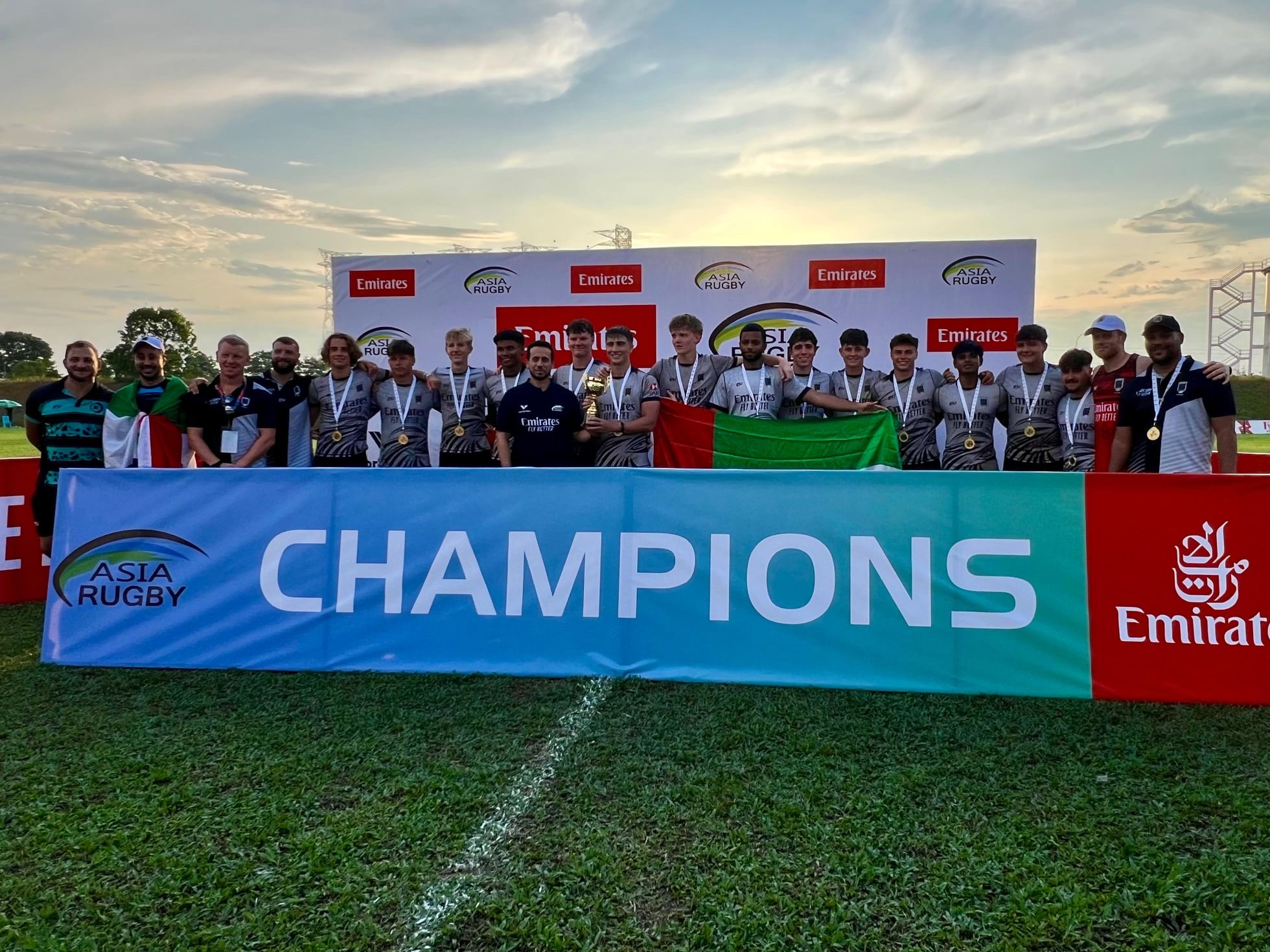 UAE crowned winner of Asia Rugby U18 Sevens Championship