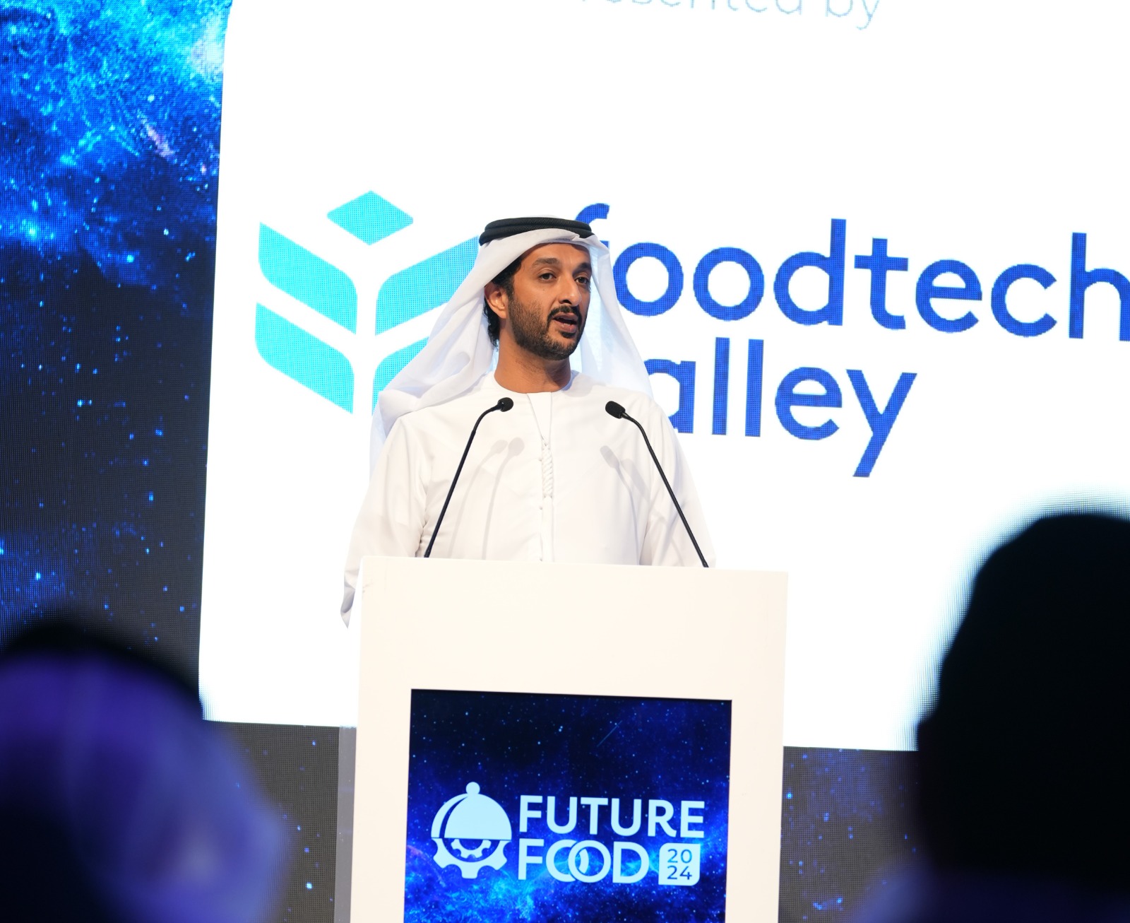 H.E. Abdullah Bin Touq Al Marri Opens Future Food Forum 2024