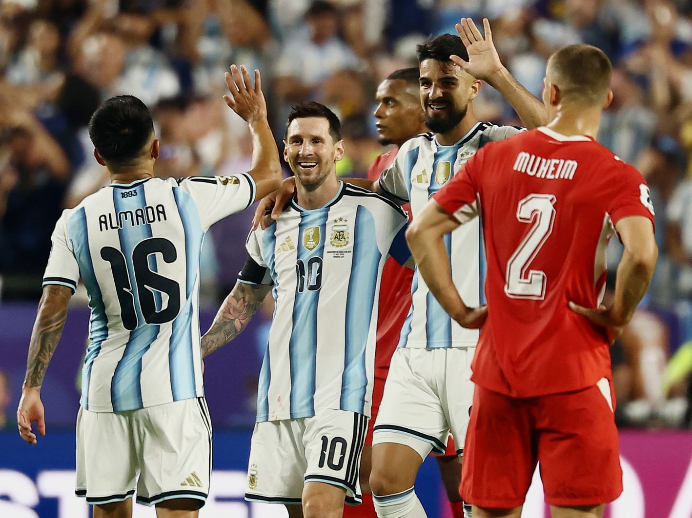 Argentina beat Switzerland 3-1 after extra time to reach FIFA World Cup semi-finals