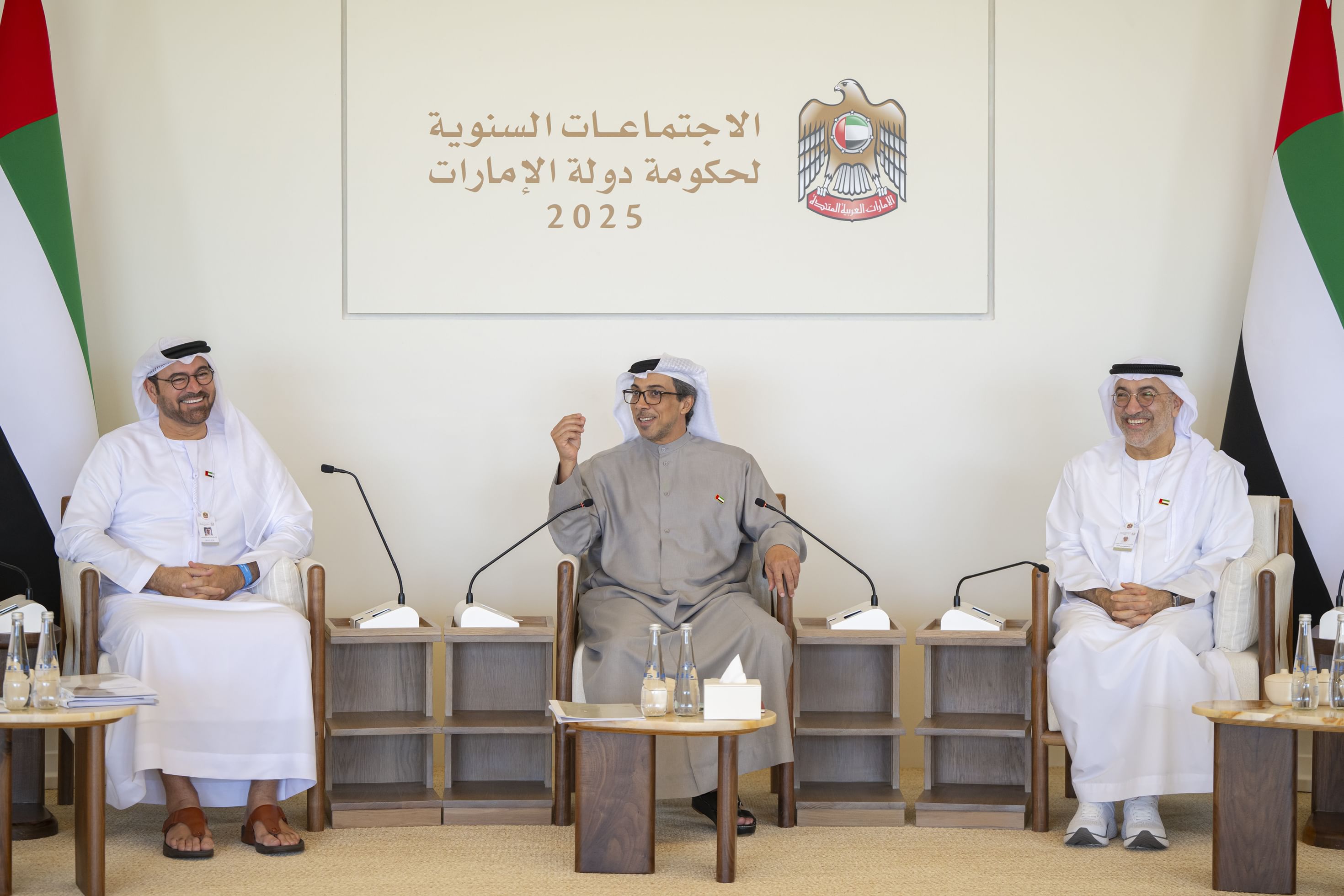 Mansour bin Zayed chairs Ministerial Development Council meeting with government entities to accelerate progress on national priorities, initiatives