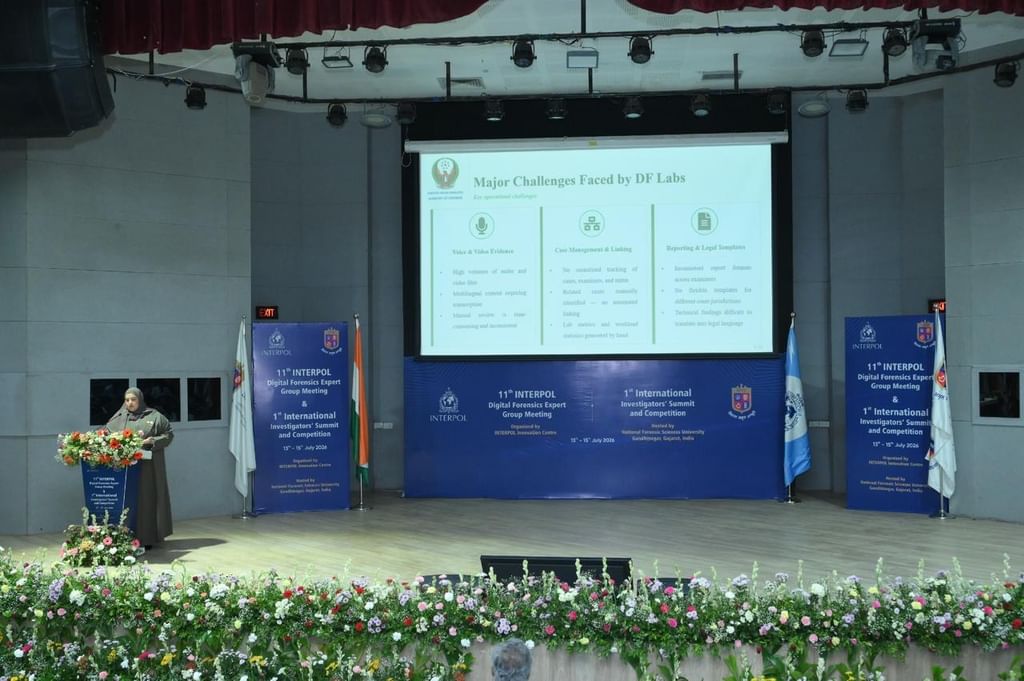 Ministry of Interior presents AI-driven digital forensics expertise at INTERPOL meeting