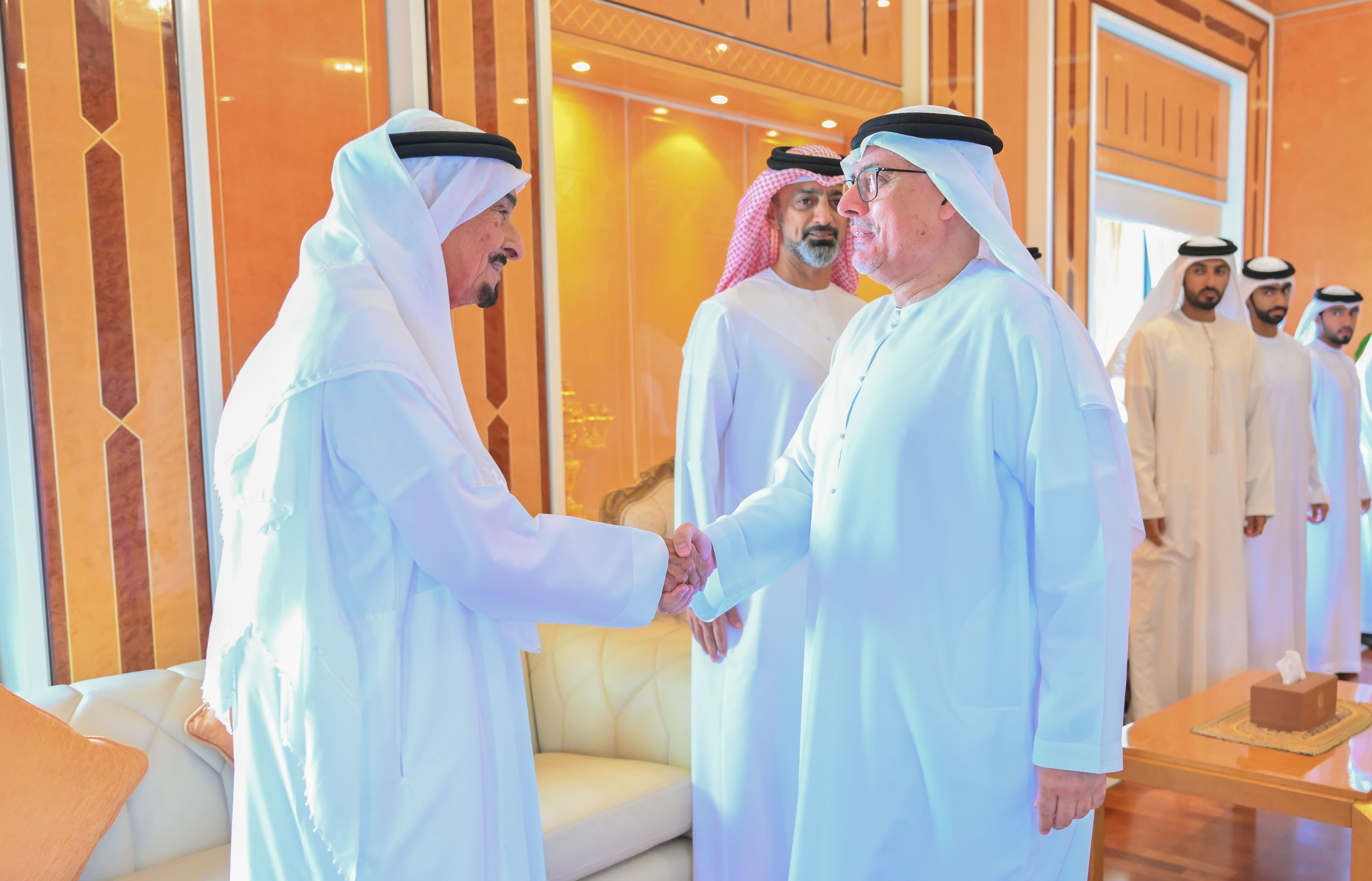 Ajman Ruler receives Minister of Human Resources and Emiratisation