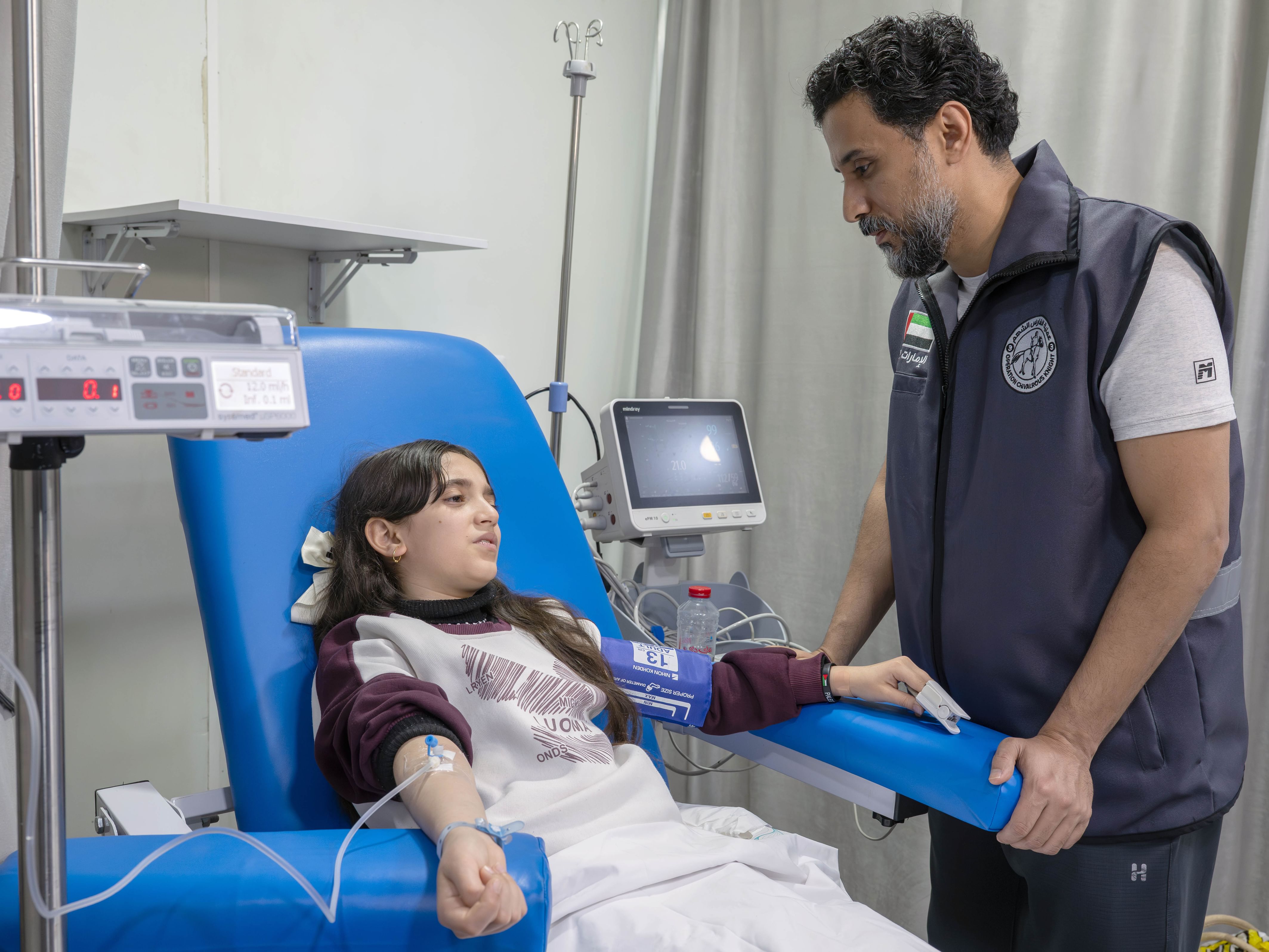 UAE Floating Hospital in Al Arish brings hope to Palestinian girl with rare condition