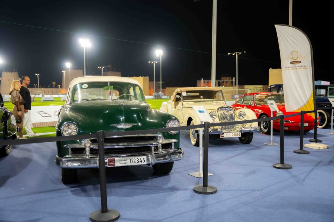 Classic Cars Museum participates in Mansour bin Zayed Championship