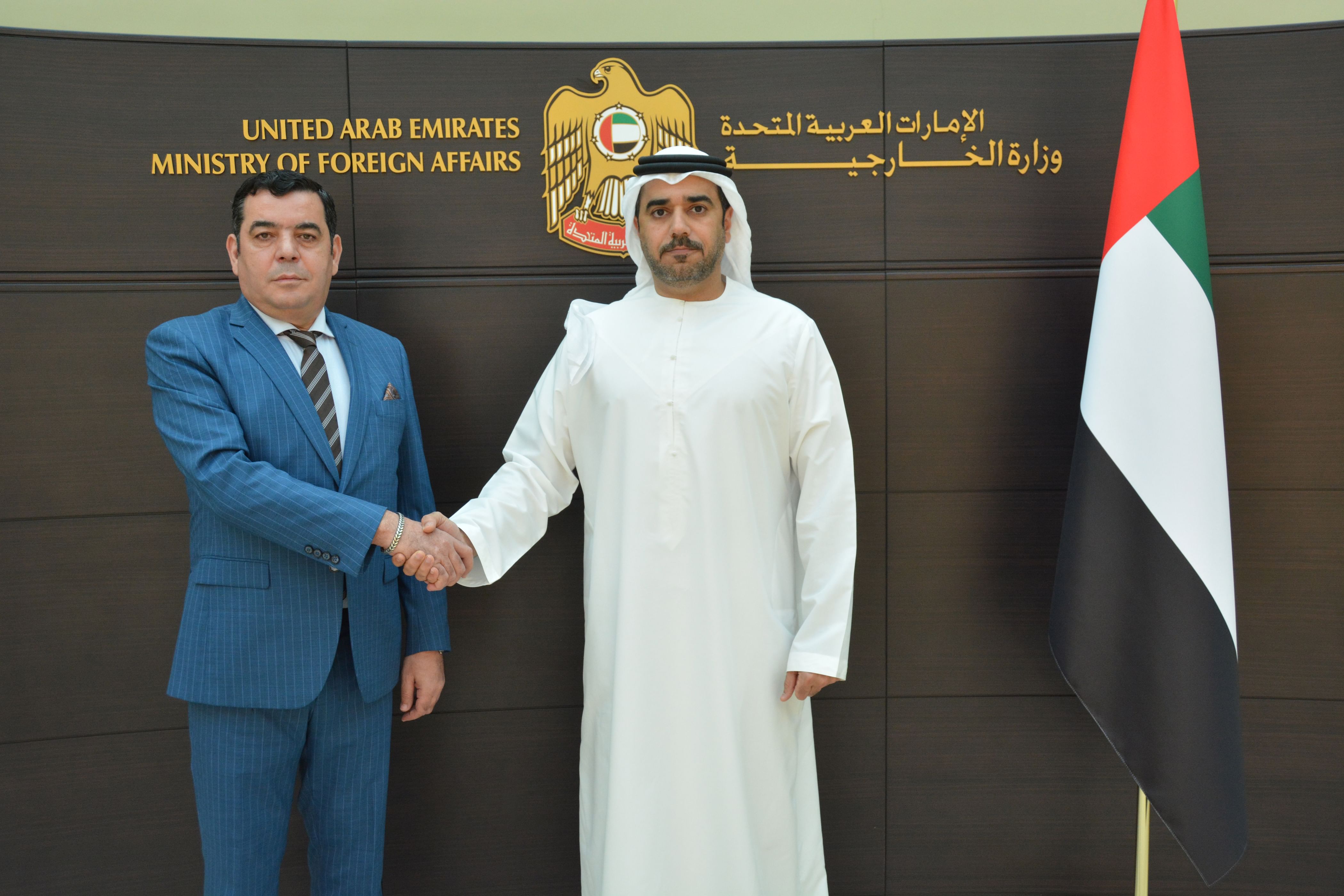 Deputy Director of MoFA’s Dubai Office receives credentials of Consul General of Central African Republic