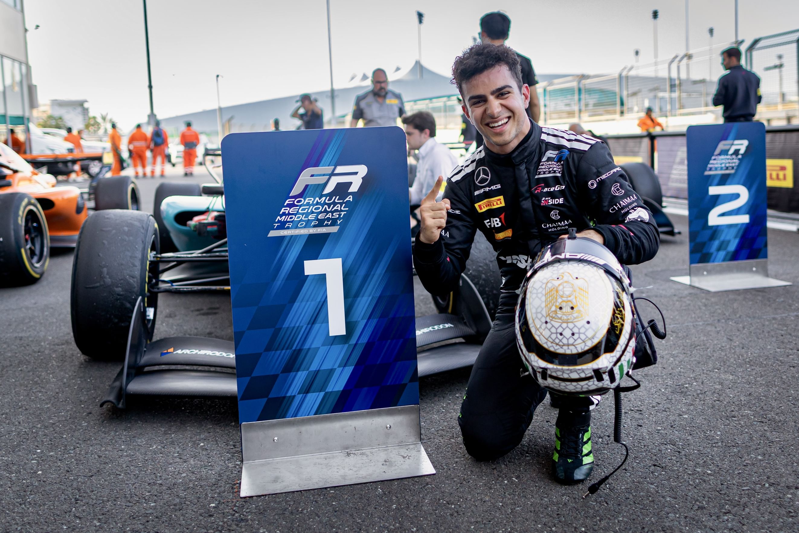 Emirati Rashid Al Dhaheri claims historic home victory in Formula Regional Middle East Trophy