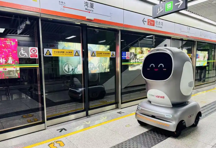 China's Shenzhen robots deliver goods via metro line in global first