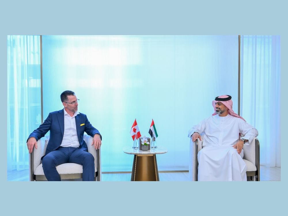 Ammar bin Humaid receives Consul-General of Canada