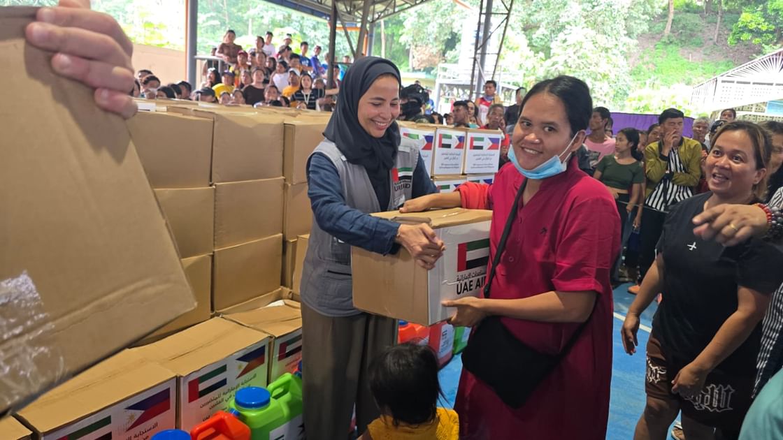 UAE completes distribution of relief aid to Philippines earthquake victims