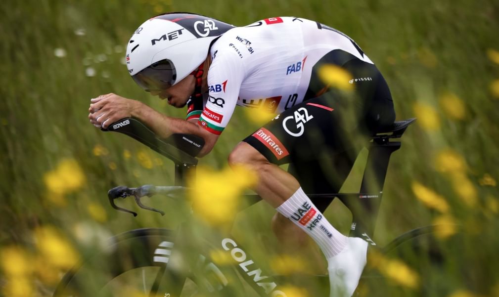 UAE Team Emirates-XRG's Oliveira takes blistering third place in Tour de Romandie prologue