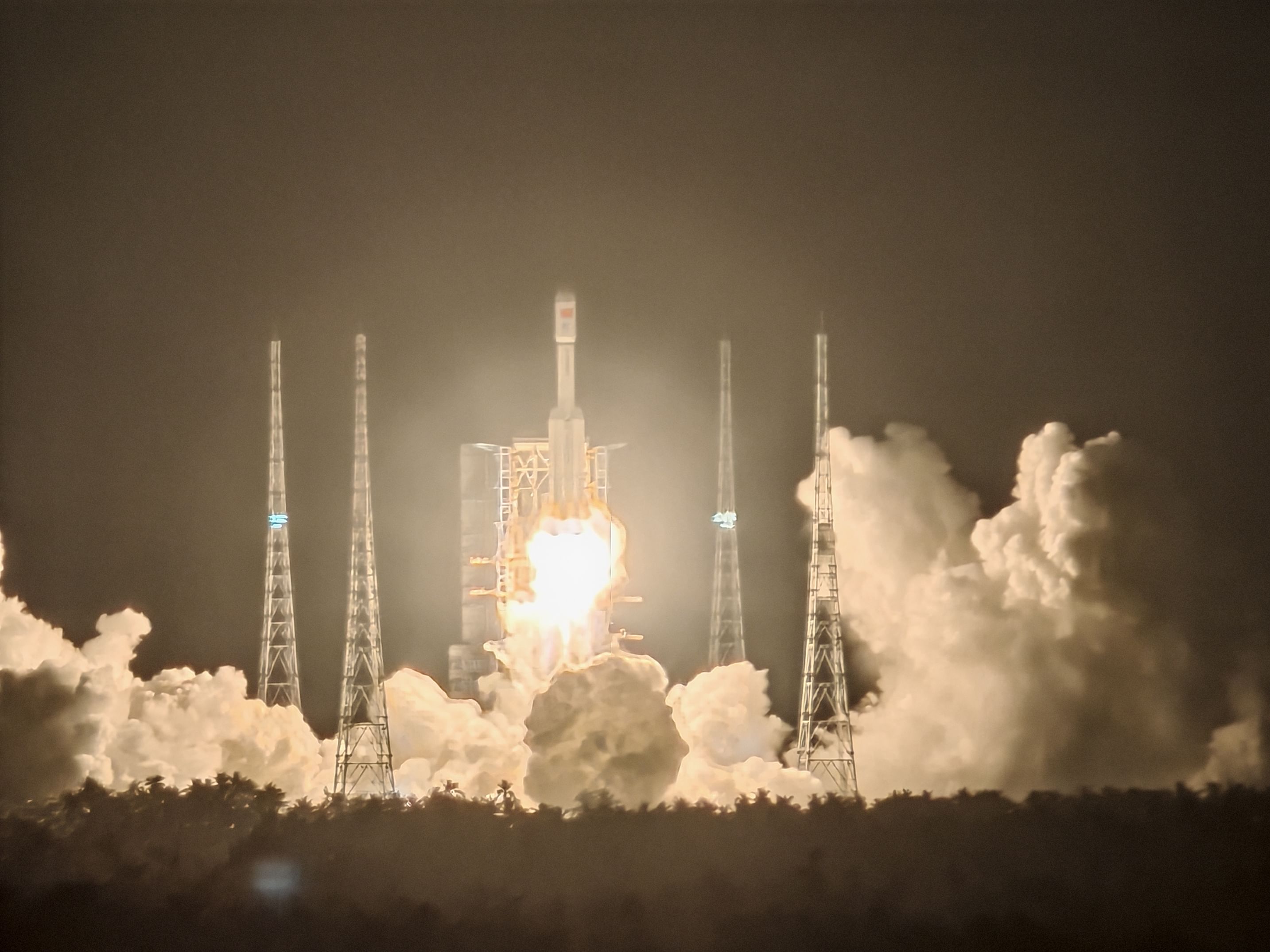 China's cargo craft Tianzhou-9 docks with space station Tiangong 