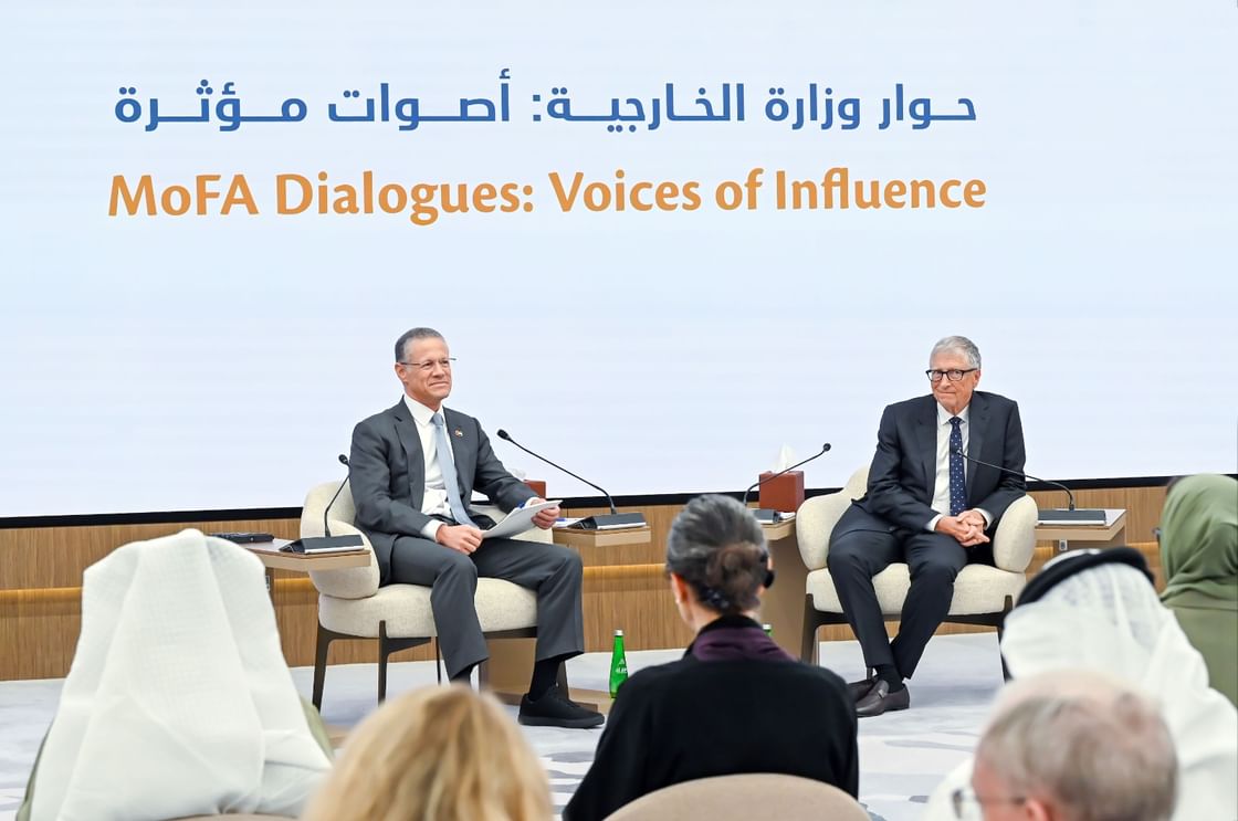 'MoFA Dialogues: Voices of Influence' hosts Bill Gates