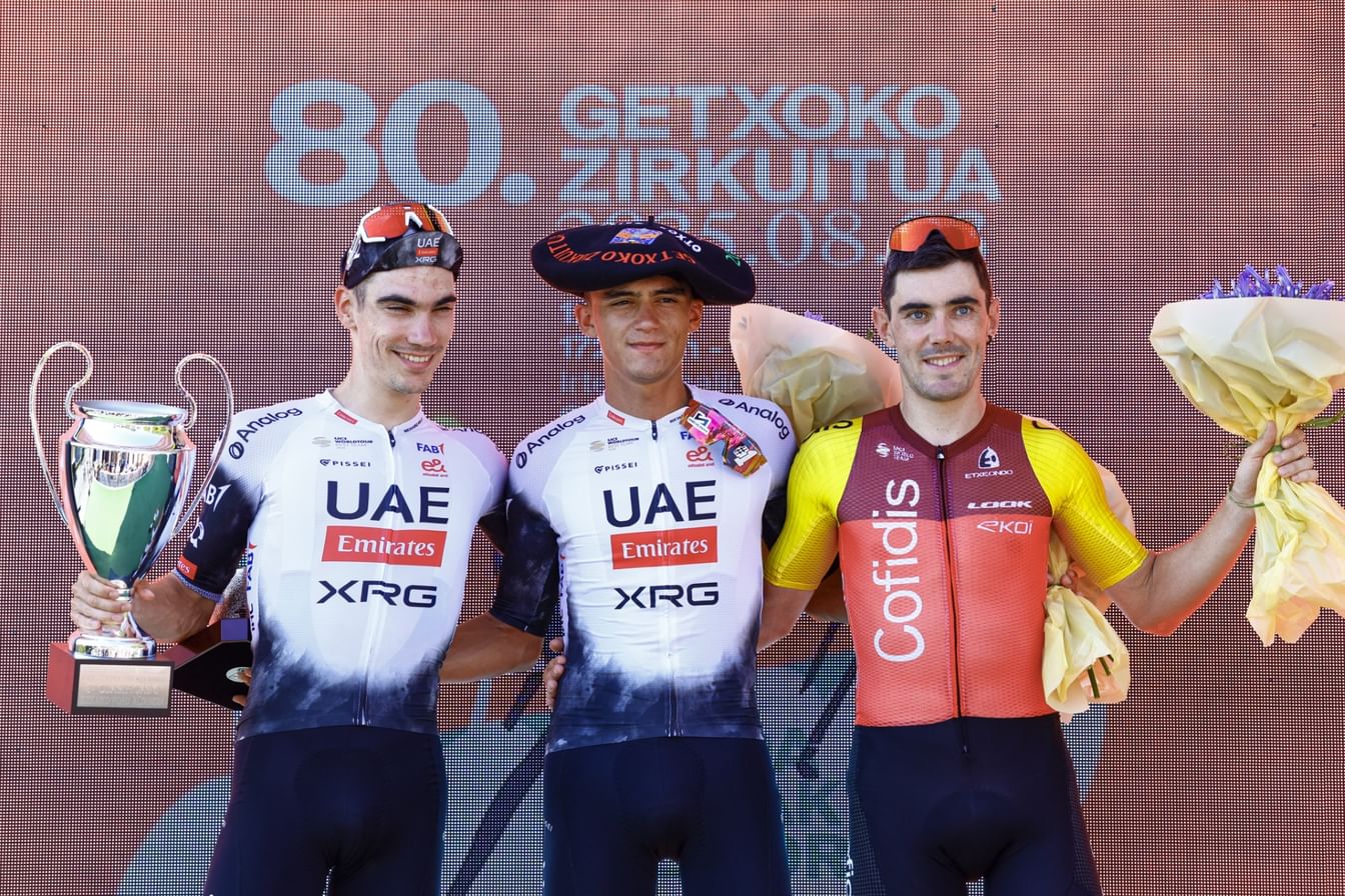 Isaac del Toro, Juan Ayuso place 1-2 at Circuito de Getxo