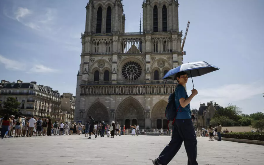 France warns strong storms could end record-breaking heatwave