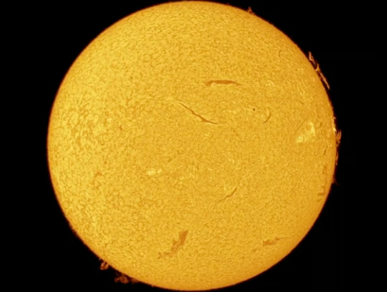 Abu Dhabi astronomers capture sunspots, solar flames in stunning clip