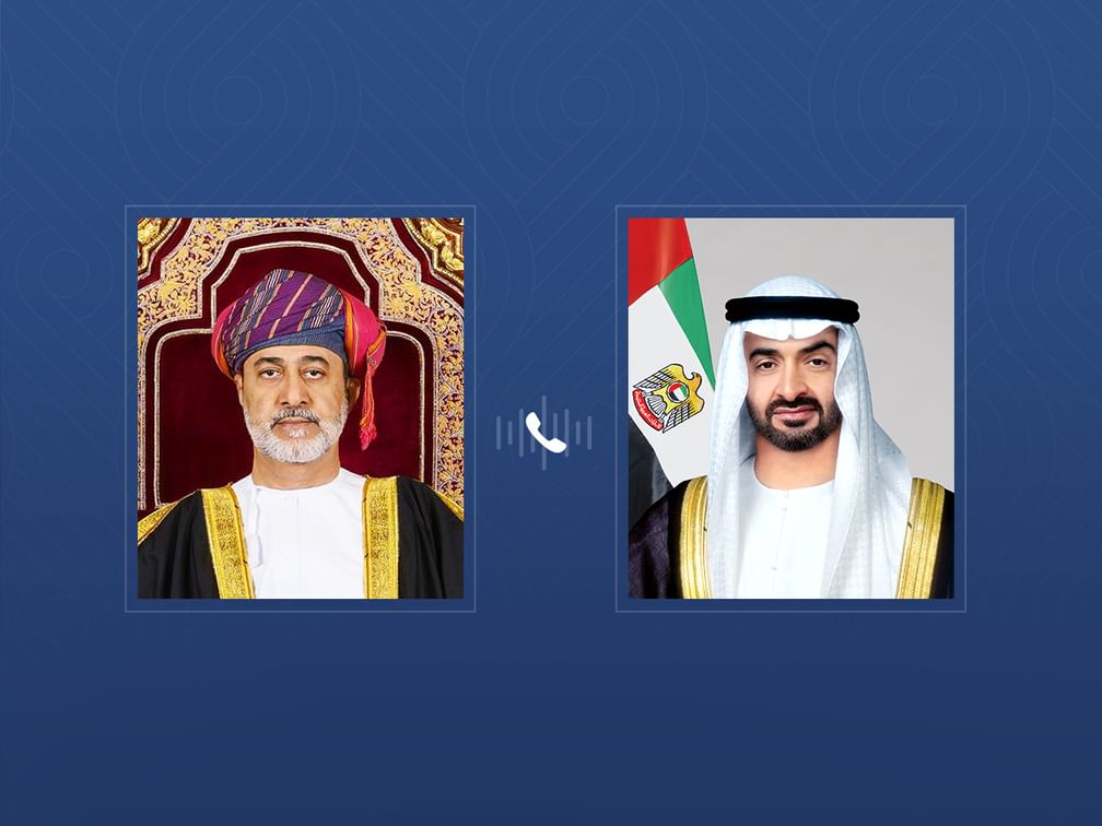 UAE President and Sultan of Oman exchange Eid Al-Adha greetings in phone call