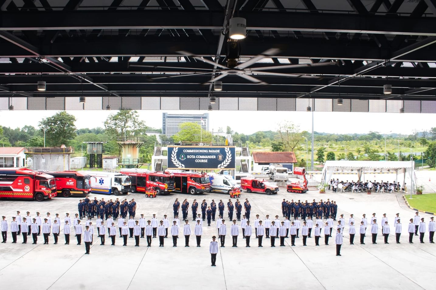'Abu Dhabi Civil Defence' celebrates graduation of 23 members from course in Singapore