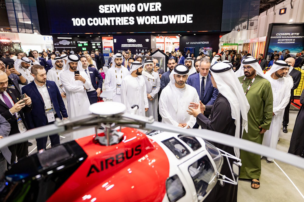 H.H. Sheikh Mansoor bin Mohammed bin Rashid Al Maktoum opens 26th edition of Intersec in Dubai 