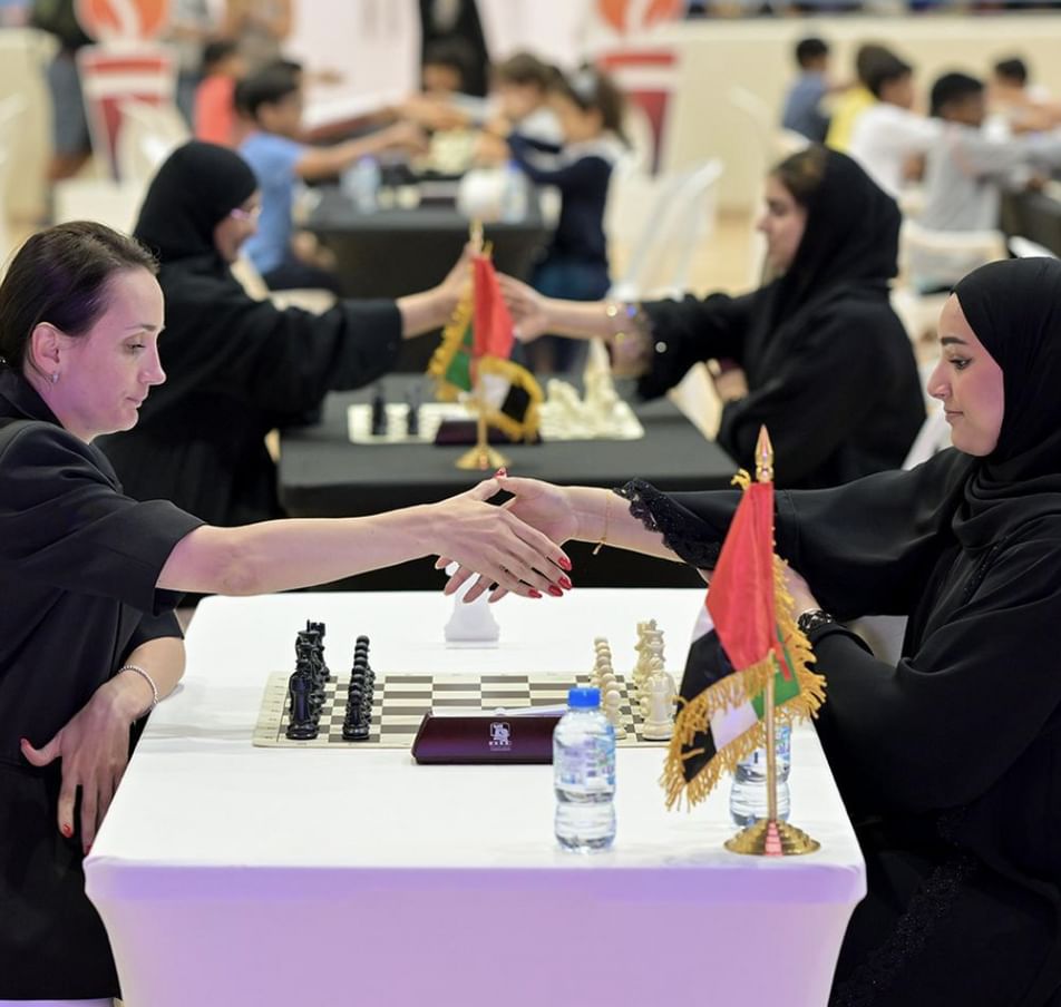 Fatima Bint Mubarak Ladies Sports Academy organises Fatima Bint Mubarak Academy International Blitz Chess Tournament for Ladies
