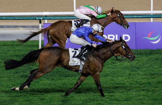 International raiders rock Meydan on dramatic night of upsets at the racing Carnival