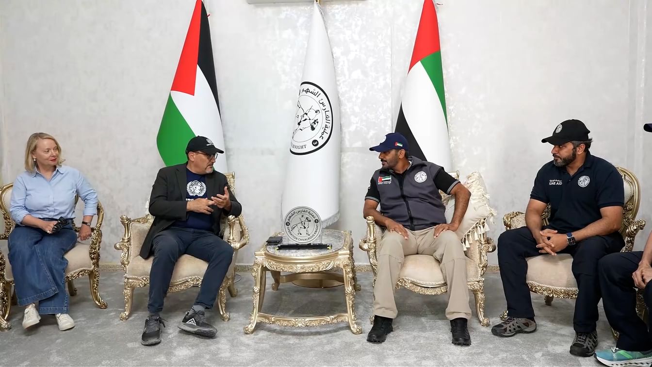 UAE field hospital in Gaza receives UN delegation