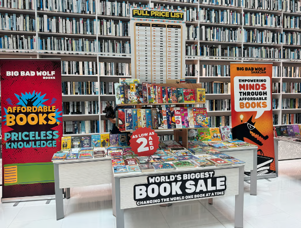 Book from Dh2: Big Bad Wolf sale returns to Dubai during Ramadan 2026