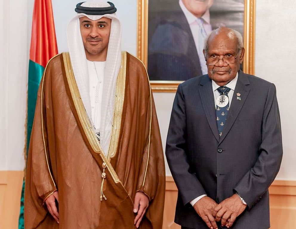 UAE Ambassador presents credentials to Acting Governor General of Solomon Islands 