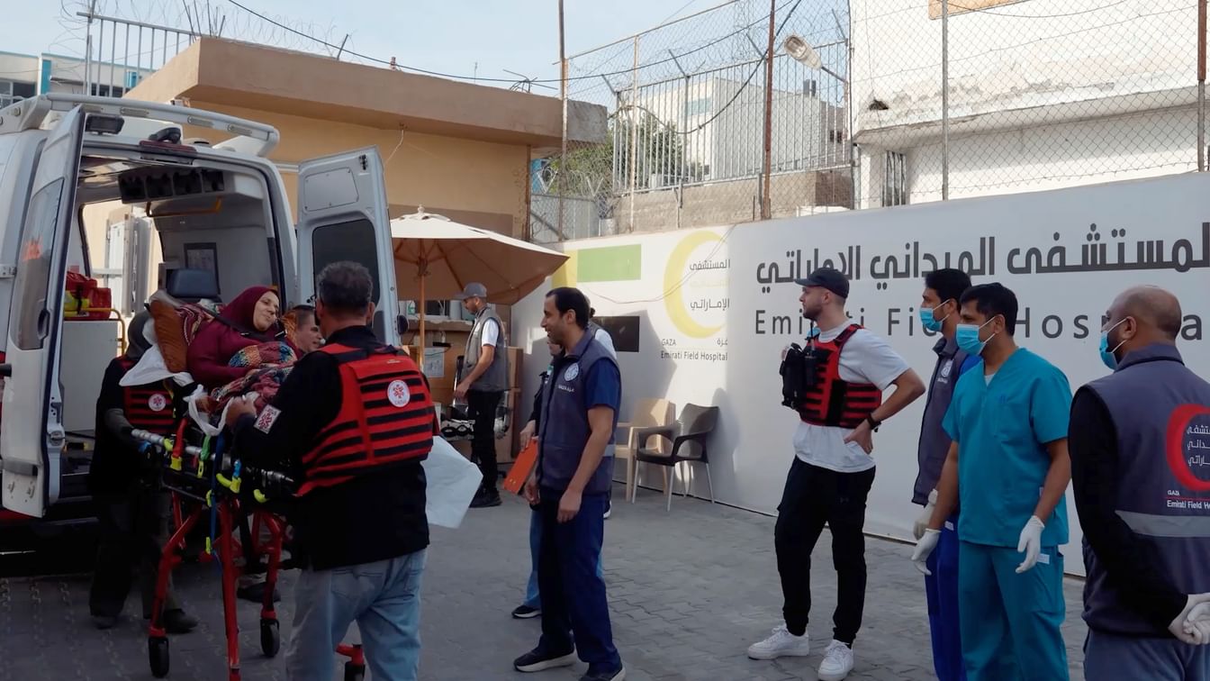 UAE field hospital continues to provide medical services to Gaza Strip residents