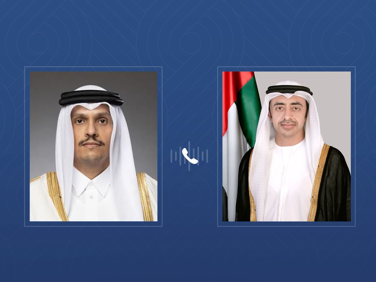 Abdullah bin Zayed receives phone call from Qatar’s Prime Minister