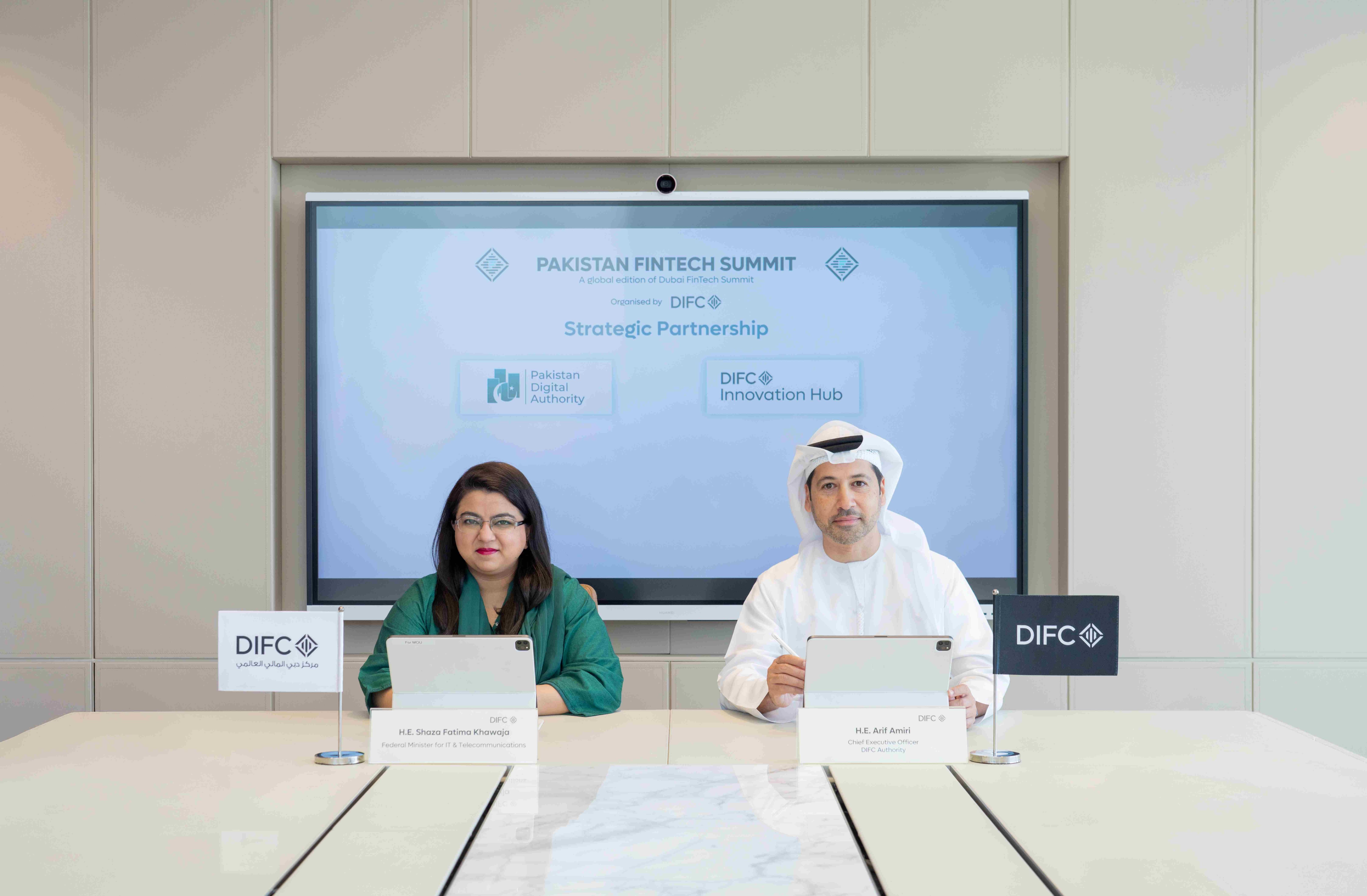 DIFC’s Dubai FinTech Summit expands globally with Pakistan Digital Authority