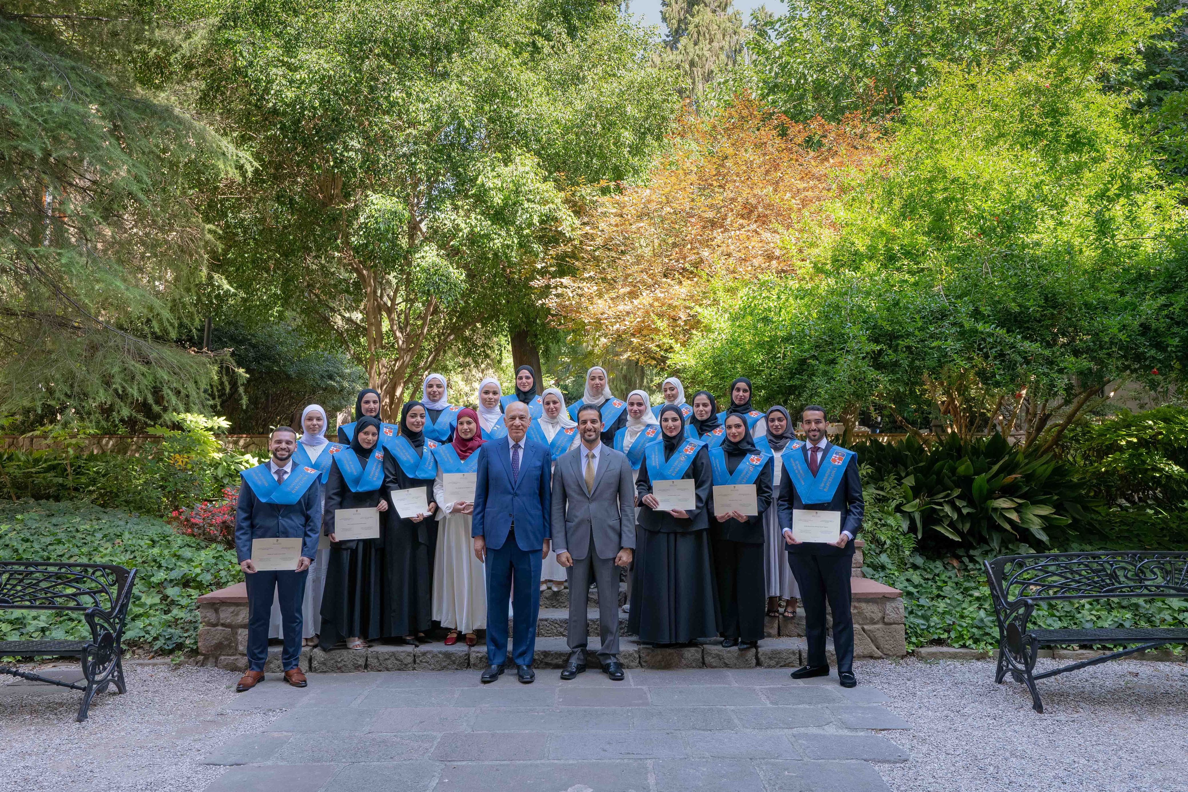 Sultan bin Ahmed attends media master’s graduation ceremony