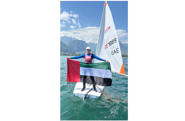 UAE sailor wins ILCA 4 Gold Fleet title at EurILCA Europa Cup in Italy