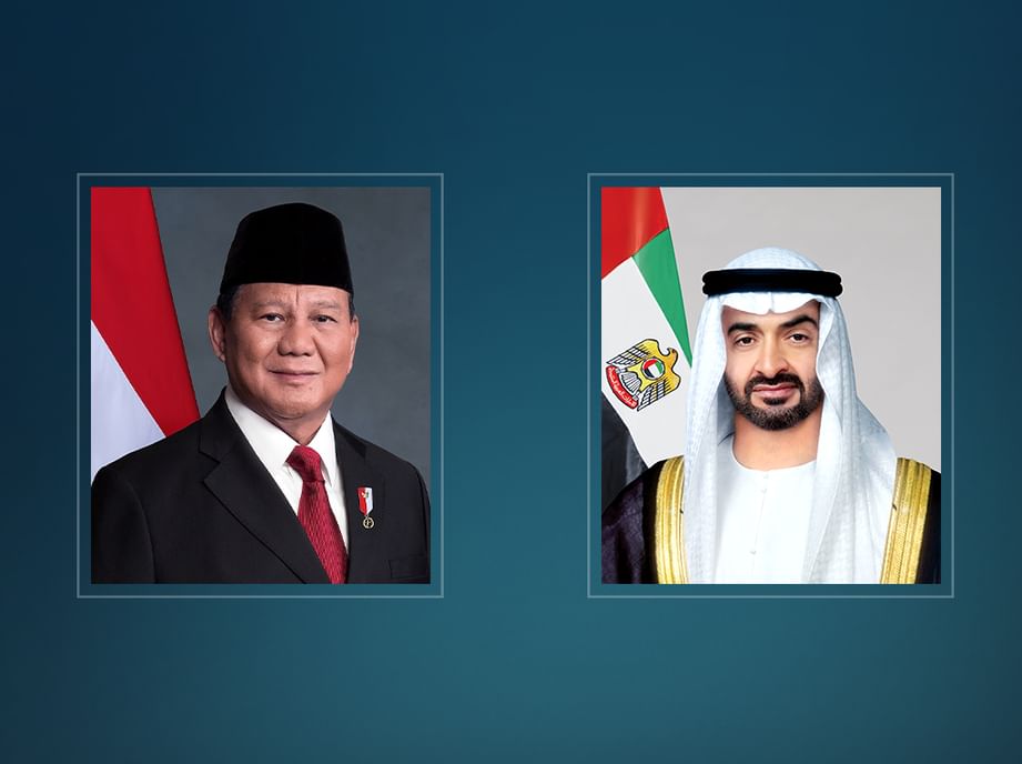 UAE, Indonesian Presidents reaffirm continued commitment to expanding bilateral ties