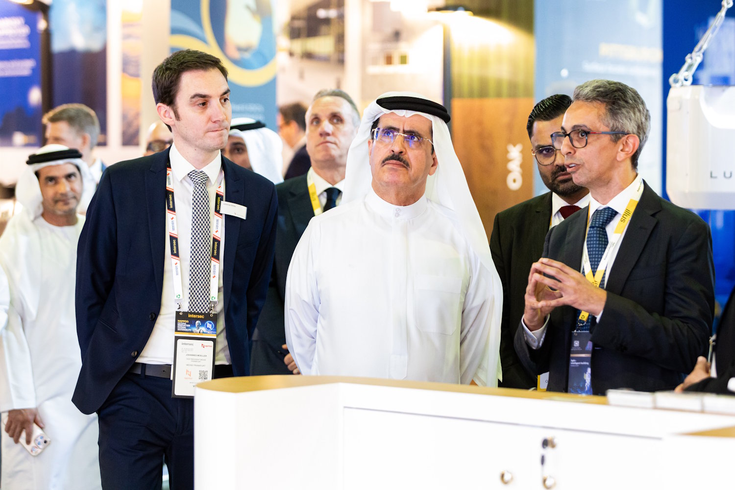 H.E. Saeed Mohammed Al Tayer officially opens Light + Intelligent Building Middle East 2025