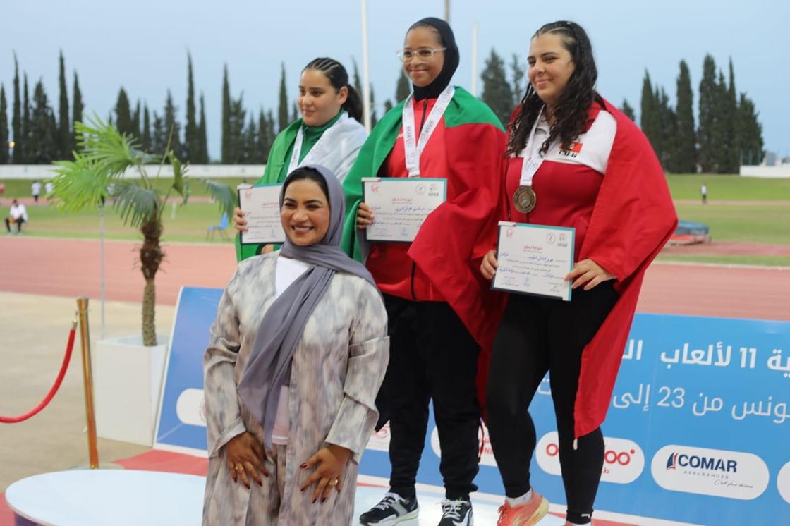 UAE athlete Salma Al Marri wins gold medal in Arab Athletics U18 Championship