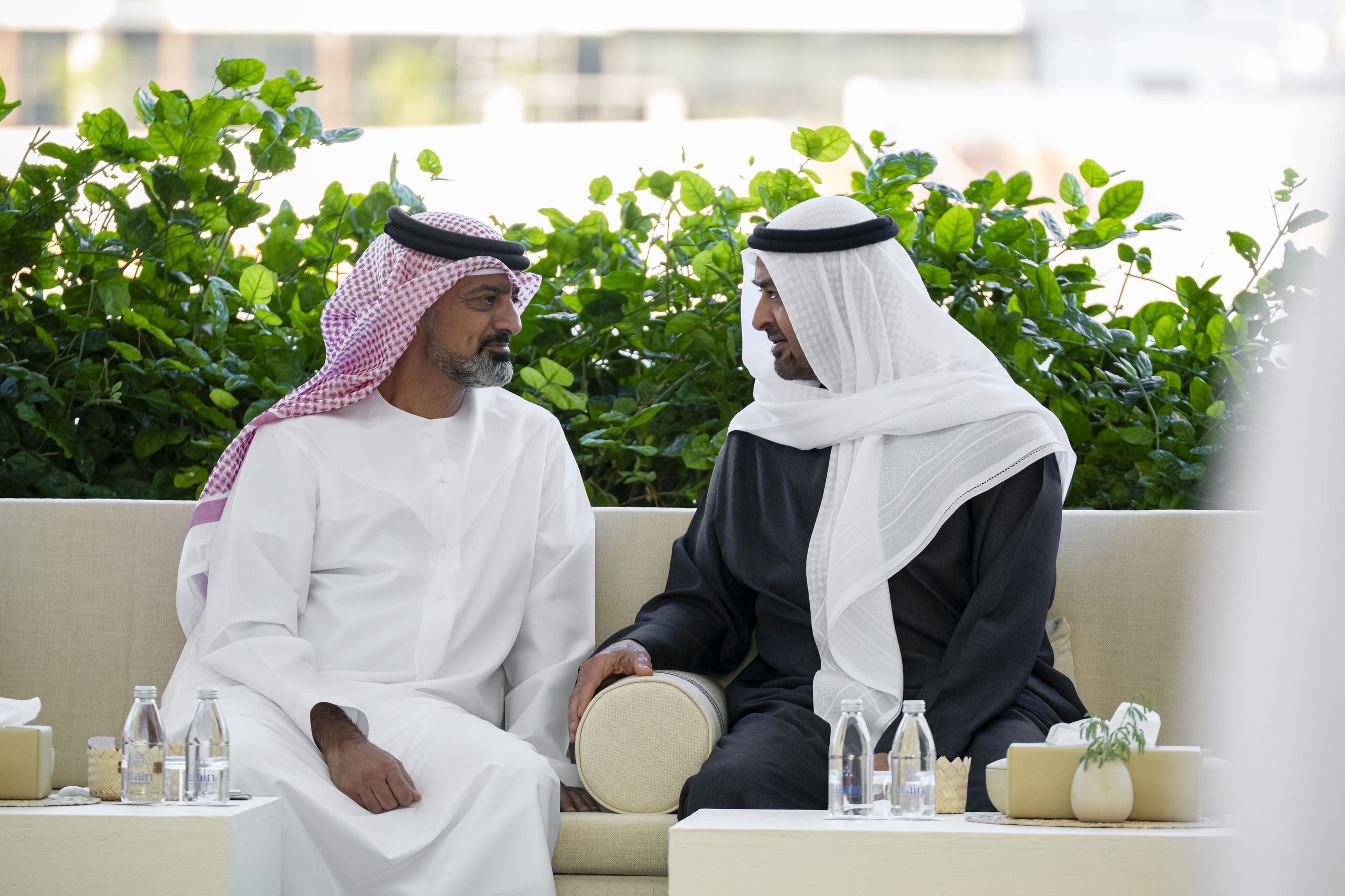UAE President receives Crown Prince of Ajman