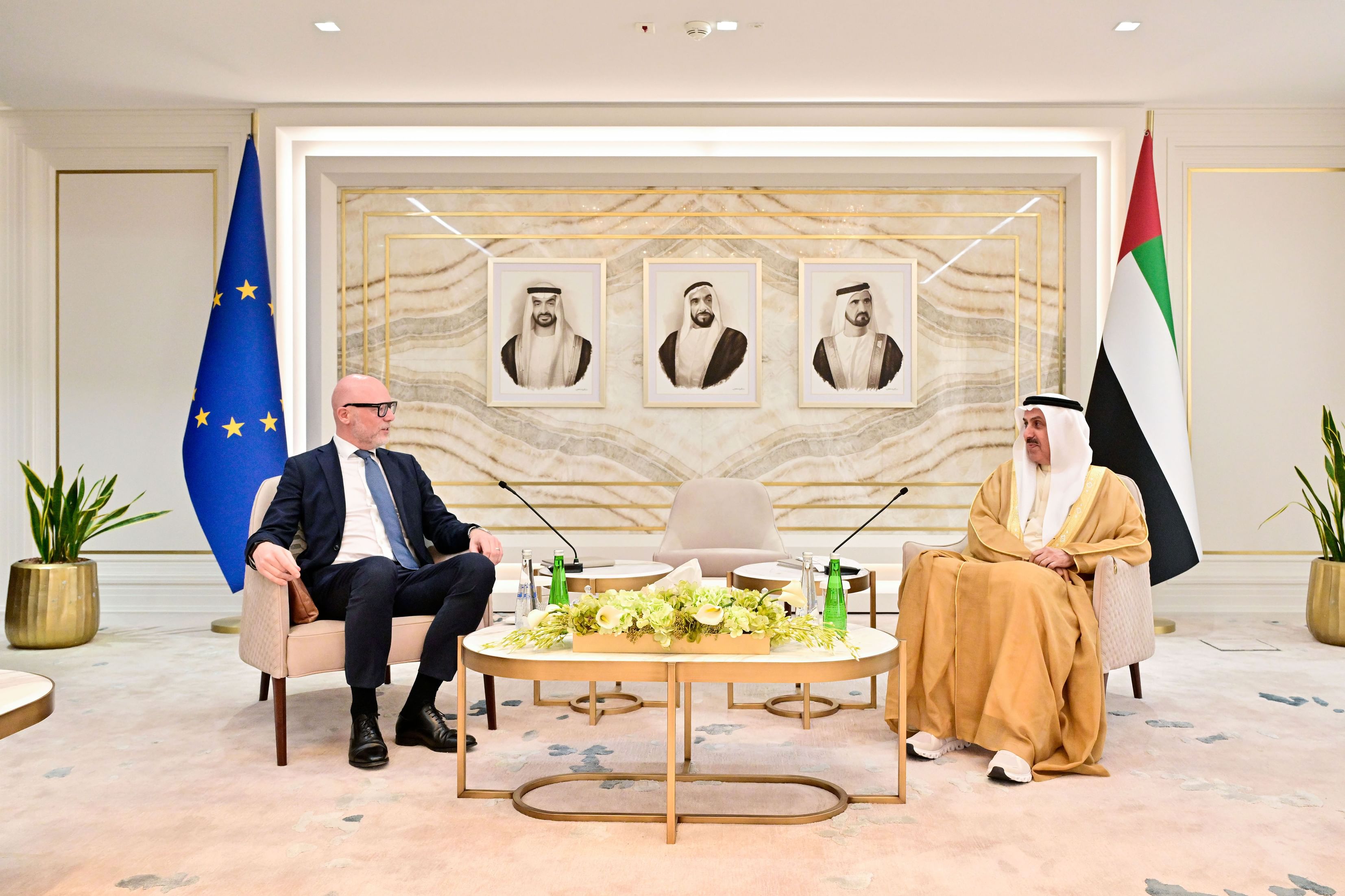 FNC Speaker, European Parliament member discuss deepening parliamentary cooperation