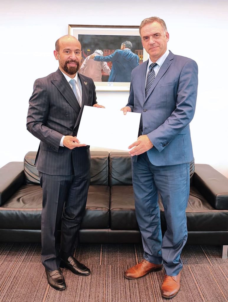 UAE Ambassador to Argentina meets President of Oriental Republic of Uruguay