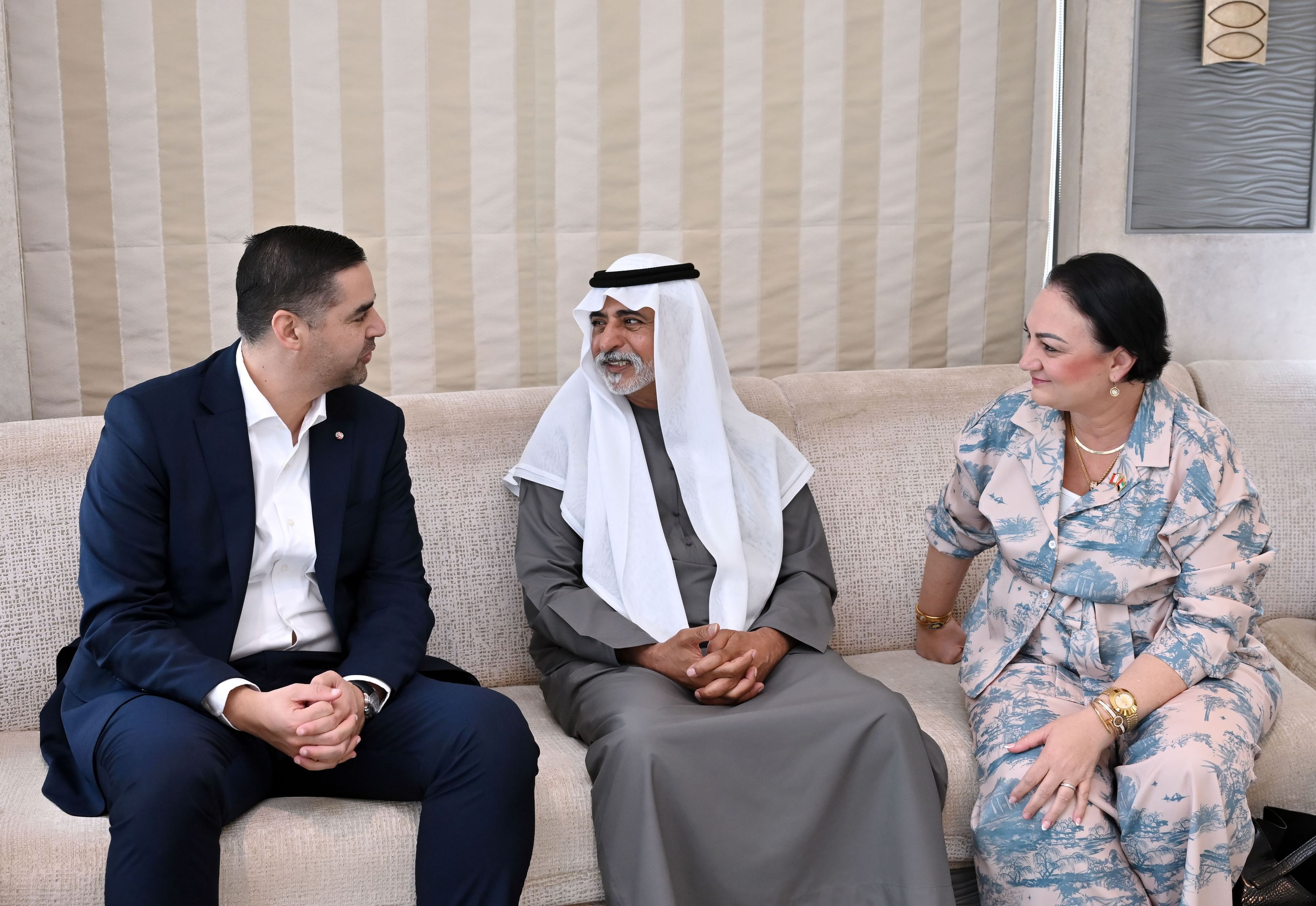 Nahyan bin Mubarak meets Deputy Prime Minister of Malta