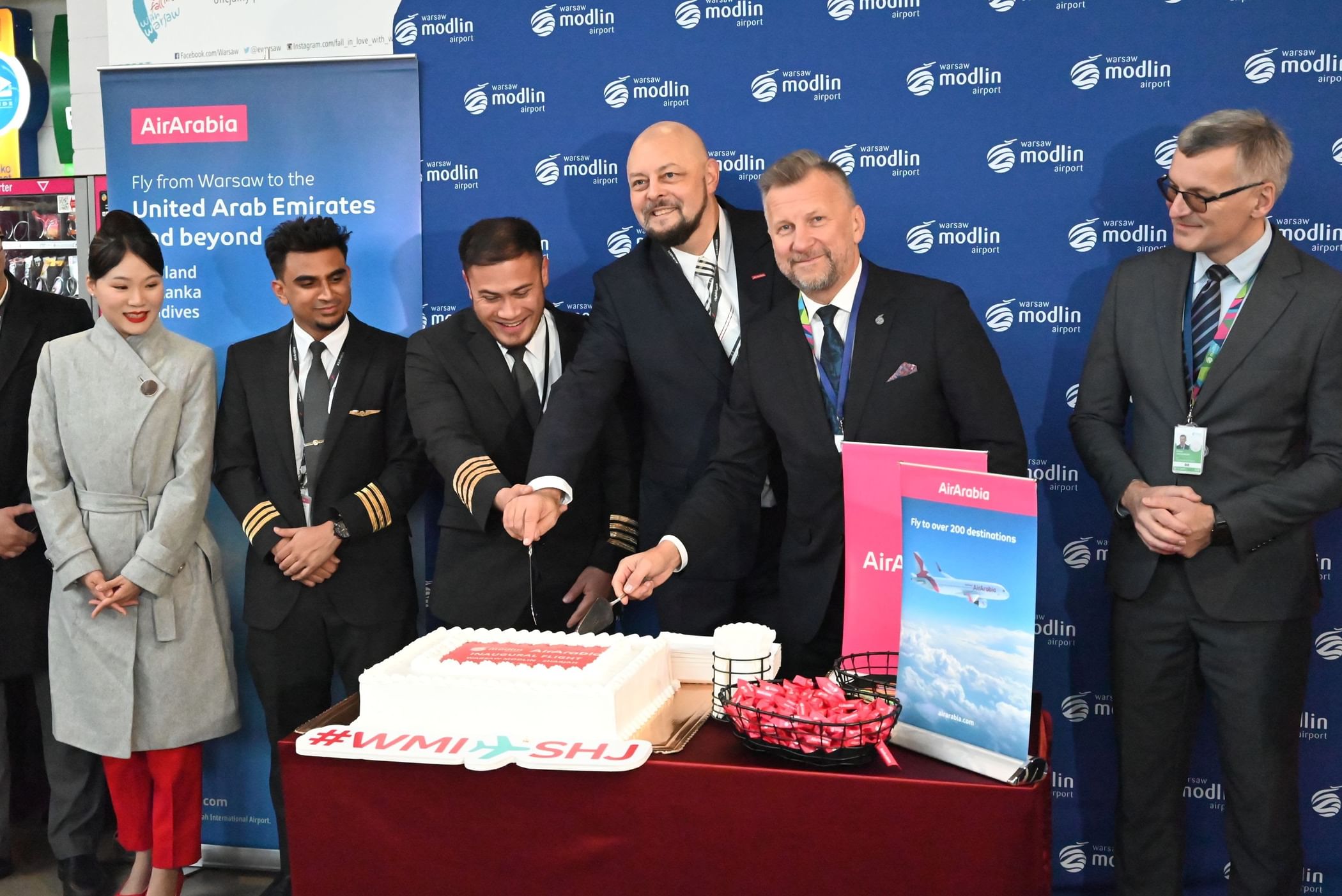 Air Arabia launches its new service to Warsaw Modlin Airport