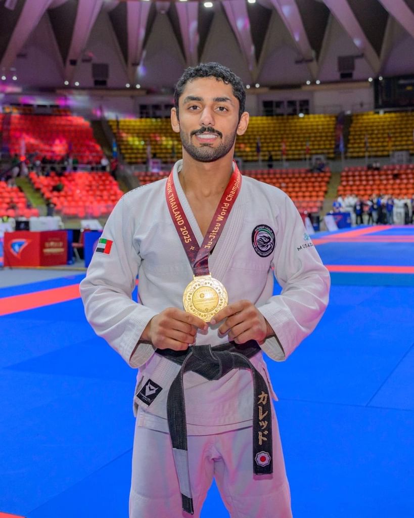Khaled Al Shehhi adds another gold for UAE at Jiu-Jitsu World Championship in Thailand