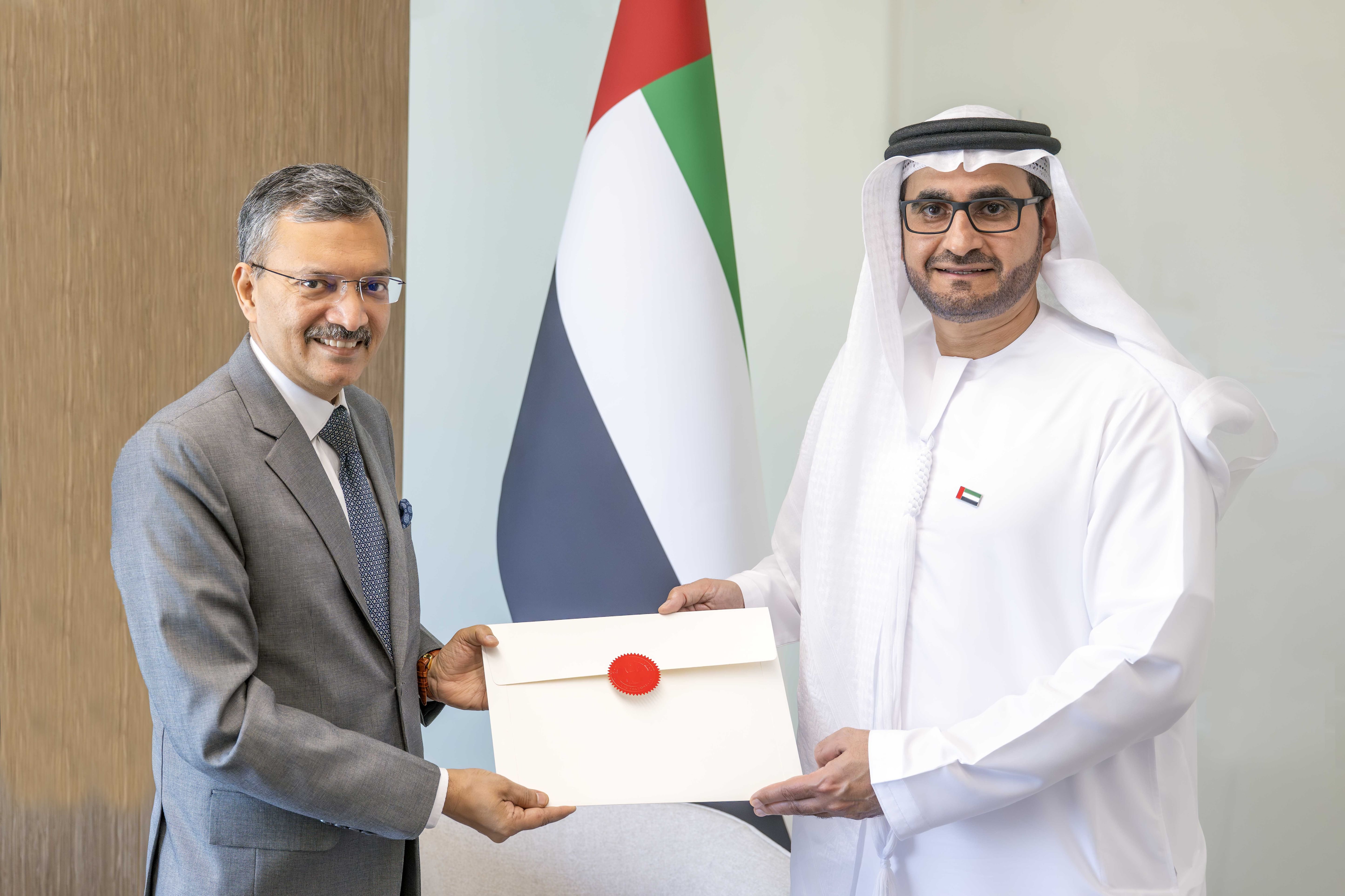 MoFA receives credentials copy from new Ambassador of Republic of India