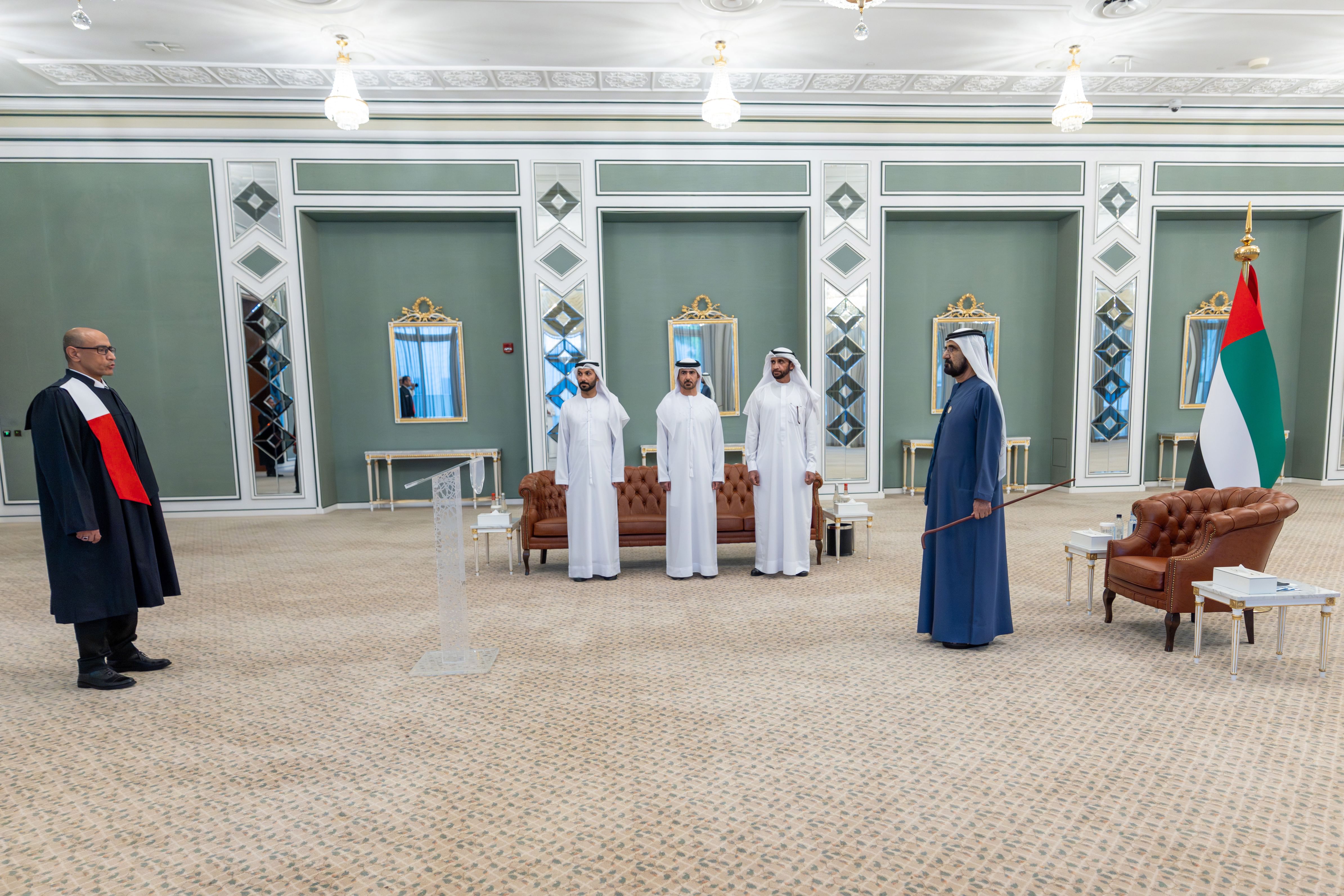 Mohammed bin Rashid presides over swearing-in ceremony of 35 new judges at Dubai Courts