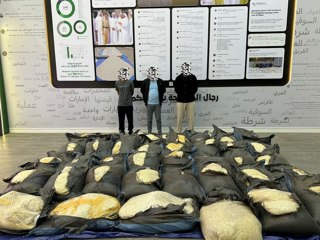 Joint UAE–Kuwait operation dismantles international drug network, seizes over 14 million Captagon pills
