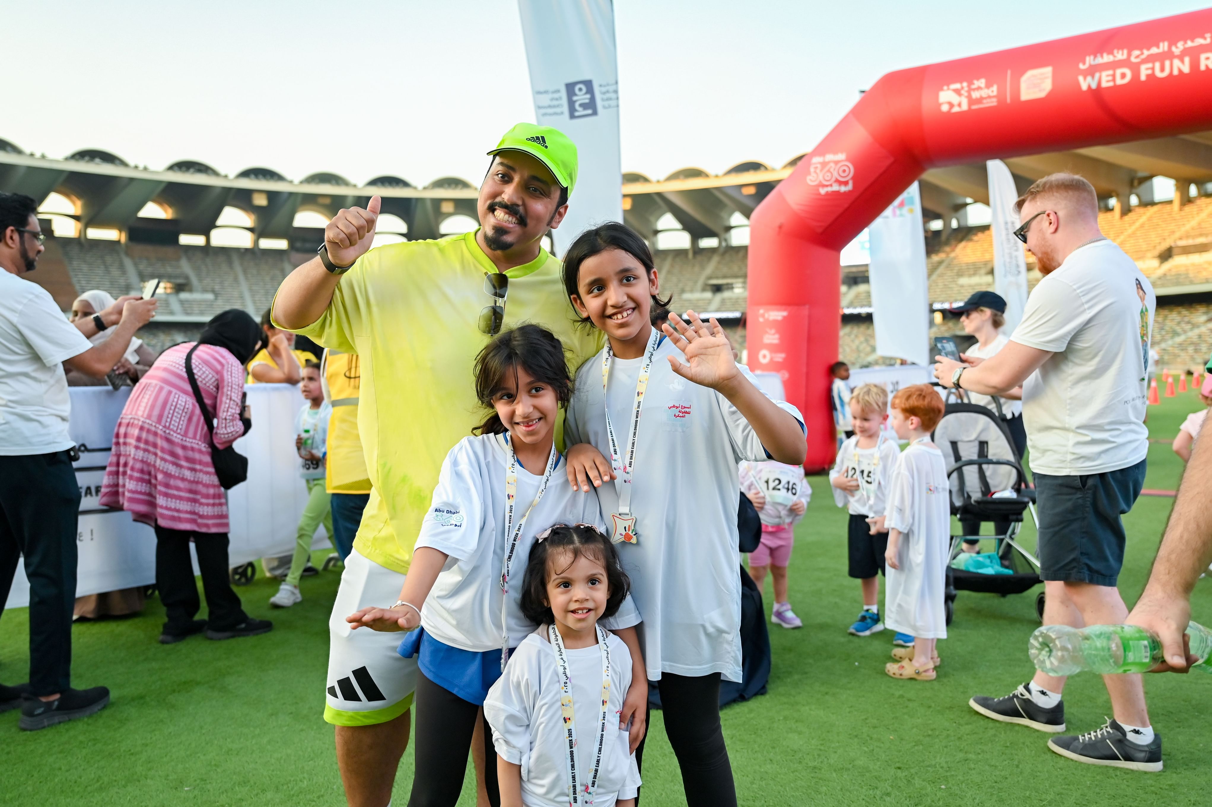 Abu Dhabi Early Childhood Week promotes active play through WED Fun Run