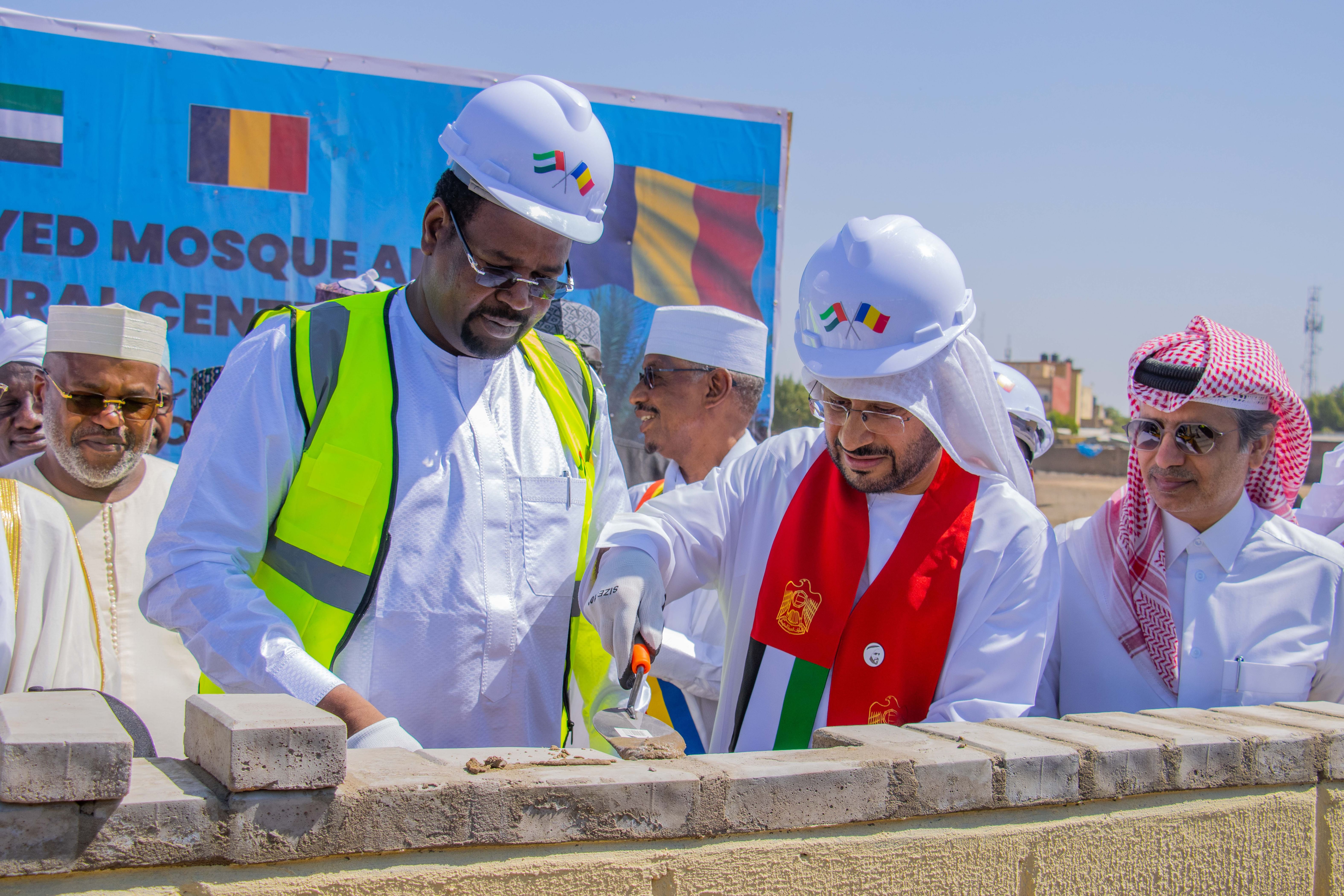Foundation stone laid for Sheikh Zayed Mosque, Cultural Centre in N’Djamena, Chad